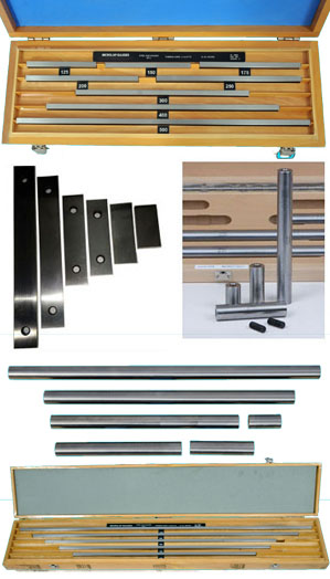 Long Series Slip Gauges and Length Bars